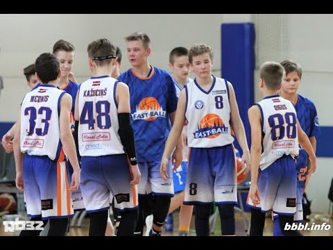 East Ball 2005 (White) (LAT) vs Masu Basket 2005 (Blue) (EST)