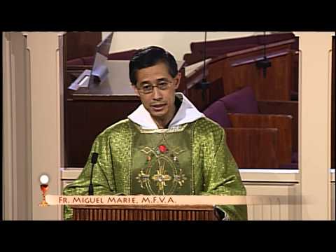 EWTN Daily Catholic Mass - 2014-8-3 - Fr. Miguel Mary