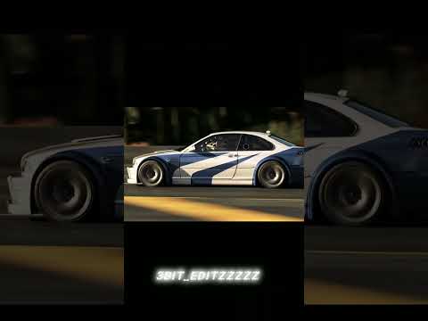 Nfs most wanted x bmw m3 GTR 🙃