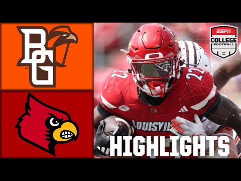 Bowling Green Falcons vs. Louisville Cardinals | Full Game Highlights | ESPN CFB