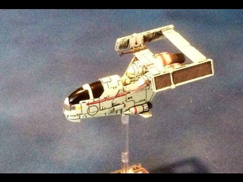 The Cardboard Dungeon: X-Wing Ship Review - Punishing One