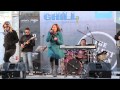 Jenny James Band Live Yonge Dundas Square Family Day 2013 The Chill Sears Great Canadian Chill