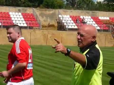 MÁV Nosztalgia Kft. - Albert emlékvonat Veresegyház - focimeccs előtti csoportkép ... 15.