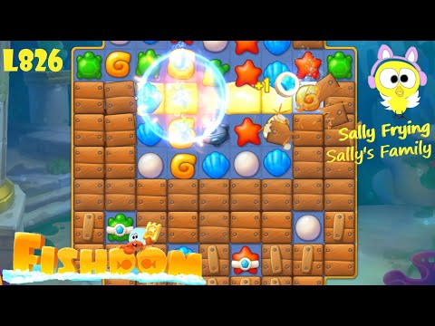 Fishdom level 826