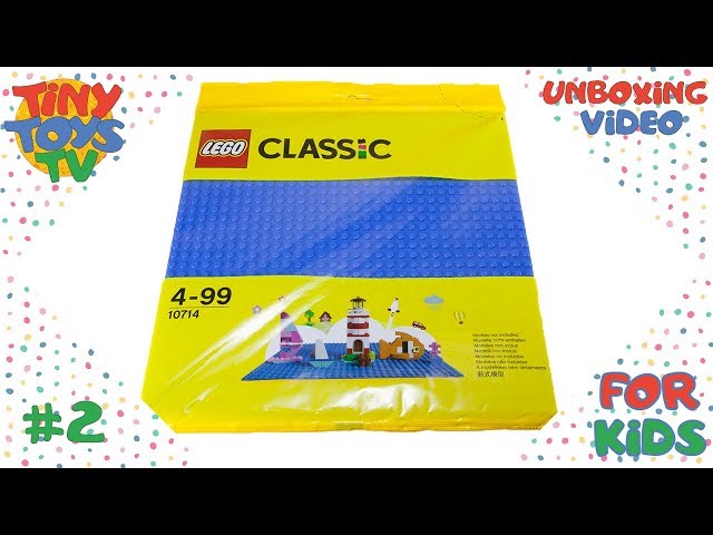 Vídeo relacionado con LEGO Classic Base Azul de 32x32 Tacos, Placa Tablero de Construcción y Expansión, Juguete de Construcción para Niños y Niñas de 1 Año o Más 11025