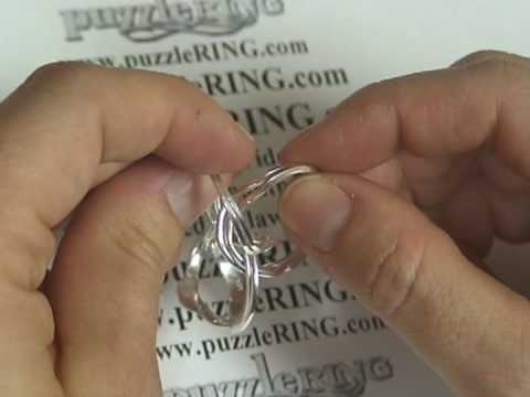 Puzzle Ring Solution for 6 Band Puzzle Rings 6SU