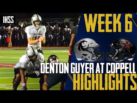 Guyer Wildcats Dominate Coppell in Road Victory - Game Highlights