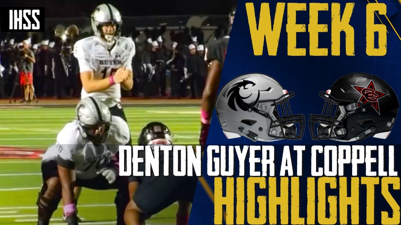 Guyer Wildcats Dominate Coppell in Road Victory - Game Highlights