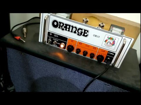 Orange OR15 - Tube Swap Test (Before & After)