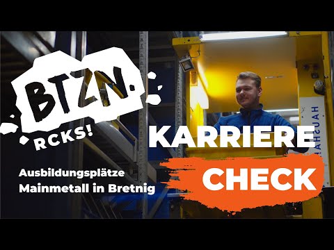 Ausbildungsplätze bei Mainmetall in Bretnig