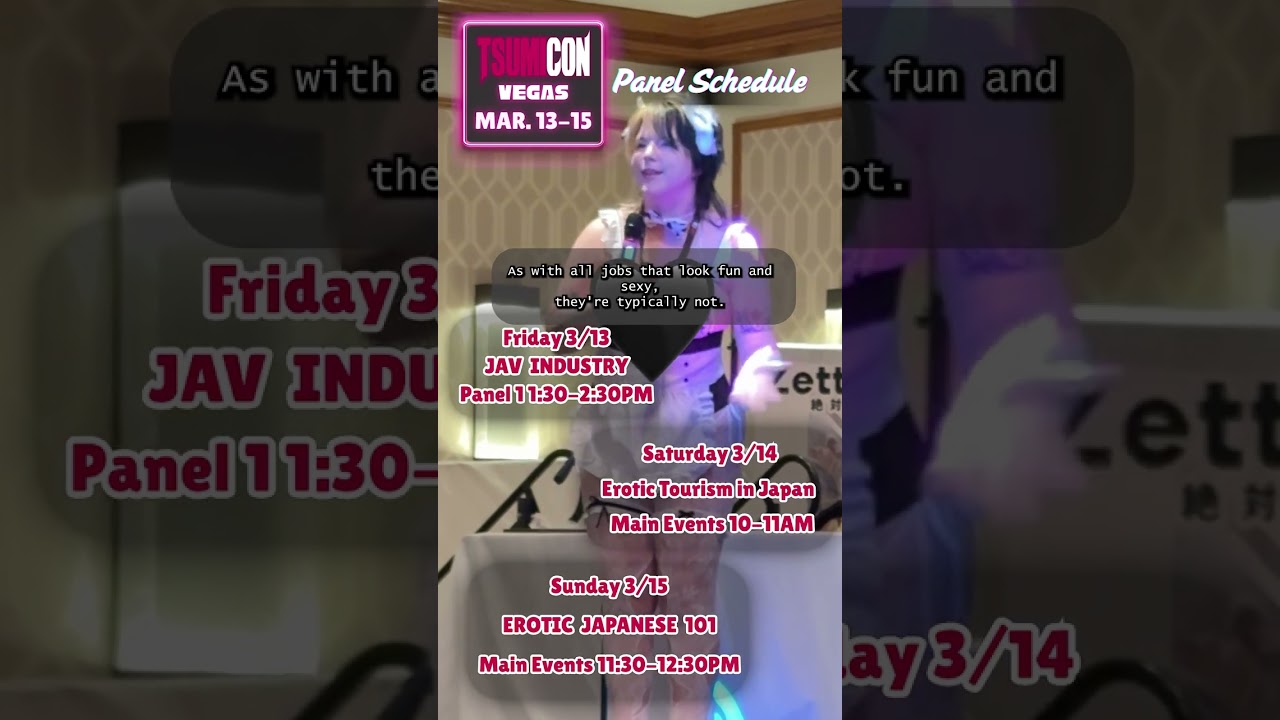 TsumiCon Vegas Panels!