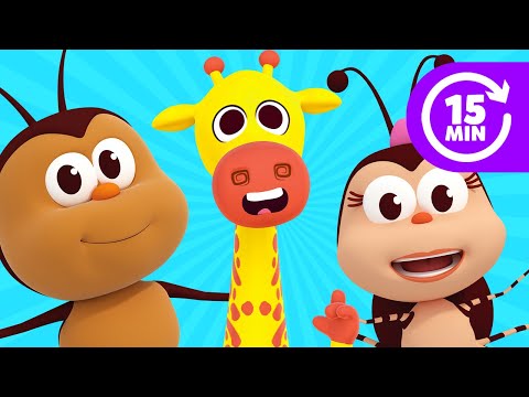 Girafa si Foca Și Mai Multe Cântece Pentru Copii | Regatul Copiilor