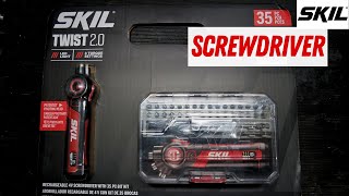 SKIL TWIST 2.0 Rechargeable 4V  Electric Screwdriver - 35-Piece Bit Kit (SD5619-03) Tool Review