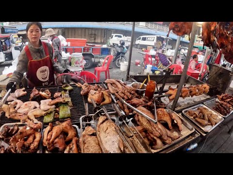 AMAZING! Cambodian Street Food Walking Tour @ Orussey Market 2026