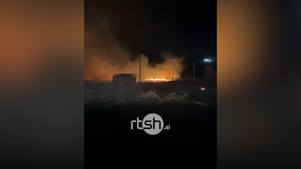 Zjarr i fuqishëm në Gjirin e Lalzit, flakët përfshijnë zonën e Shën Pjetrit, evakuohen pushuesit dhe banorët
