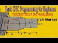 Basic CNC Programming CNC Programming For Beginners CNC Programming