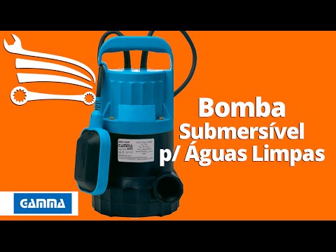 Bomba Sapo/Submersível para Águas Limpas 250W 110V - Video