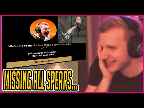 Jankos Playing The 'Jankos Nidalee Spear Game'