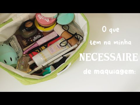 O que tem na minha necessaire de maquiagem  | @JustSteh