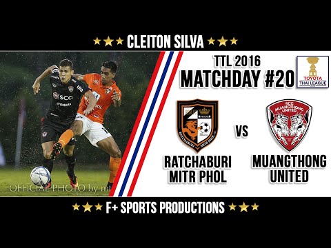Cleiton Silva x Ratchaburi Mitr Phol ● Highlights ● Matchday #20 ● TPL 2016