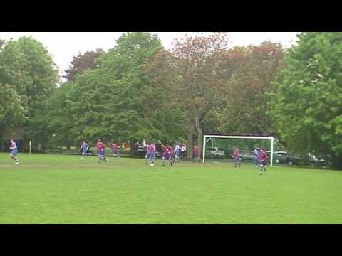 erste Ecke Makkabi Frankfurt B2 gegen FSV Bergen