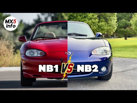 The NB1 and NB2 Miata are different, and so is the European MX-5.