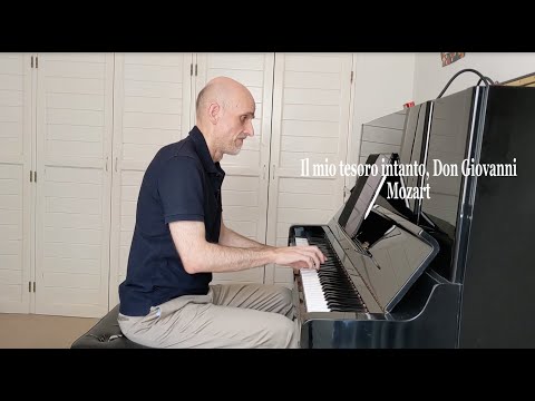 Il mio tesoro intanto - Don Ottavio - Mozart - karaoke - accompaniment -Don Giovanni