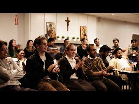 Bishops Take on Gen Z Trivia at the Newman Center