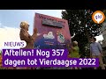 Aftelklokken voor Nijmeegse Vierdaagse 2022 onthuld