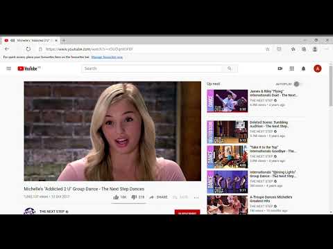 Michelle's  Addicted 2 U  Group Dance   The Next Step Dances