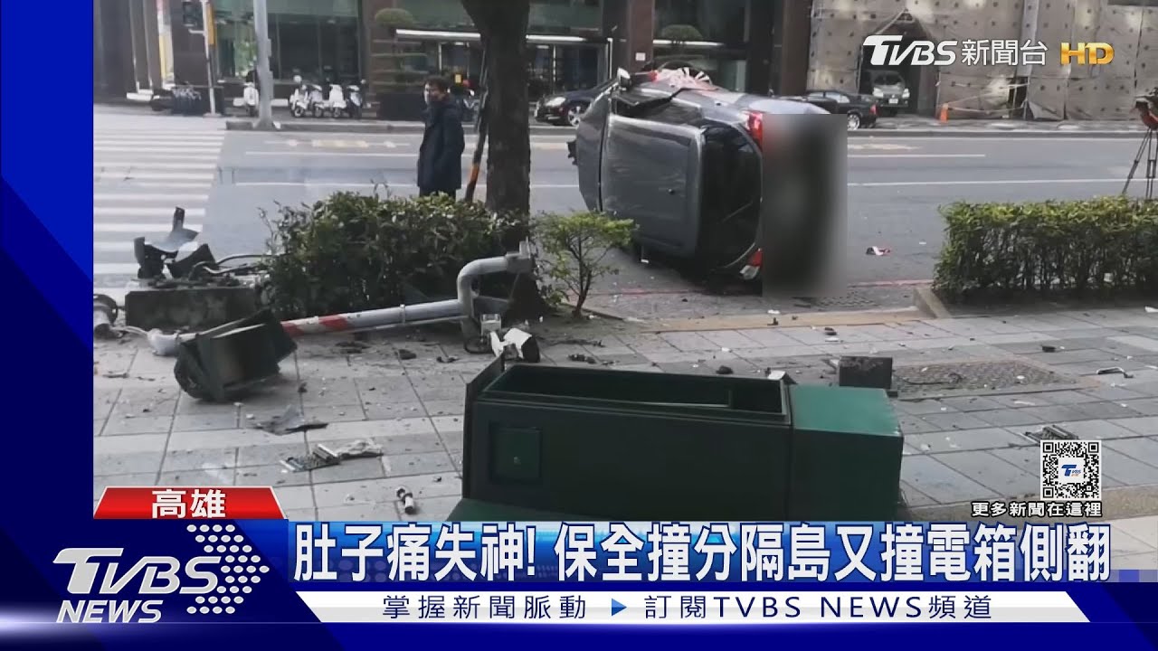 還沒睡醒?機車清晨出門 撞尾等紅燈小黃