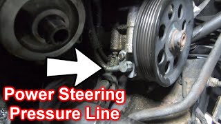 2012 Expedition Power Steering Pressure Line O ring replacement (leak)