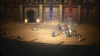 【オクトラ大陸の覇者】☆4のみで討伐達成！【ティキレン】