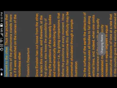 eBook Speaker (eBook reader) Video