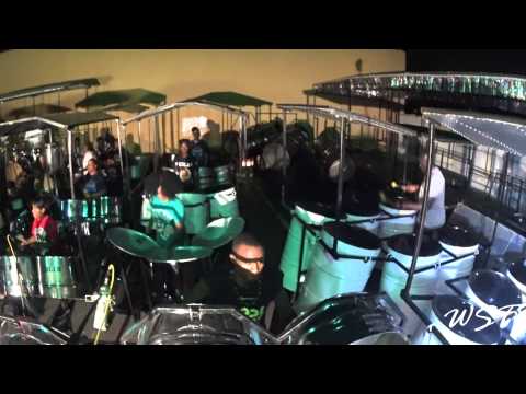 ADLIB Steel Orchestra - "Like Ah Boss" - Amrit Samaroo arranger - 2015 Panyard Recording - Basement