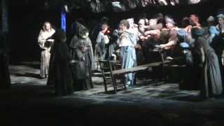 Luciano Miotto interpreta La Caritá  di Melitone nel Teatro Colón di Buenos Aires