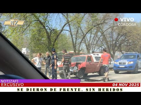 SE DIERON DE FRENTE , RUTA 5 ANISACATE, CORDOBA ARG.
