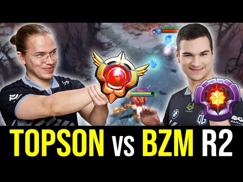 TOPSON vs BZM Round 2 - Picking their BEST HERO DOTA 2