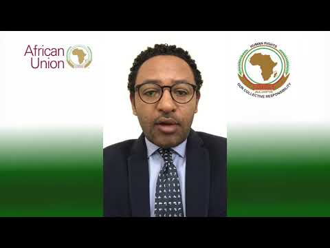 Dr Solomon A. Dersso,  ACHPR Chairperson on Africa  Human Rights Day 2020