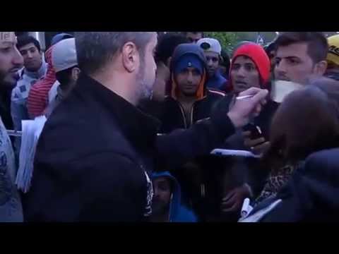 Iraccy azylanci protestują, bo nie smakuje im...