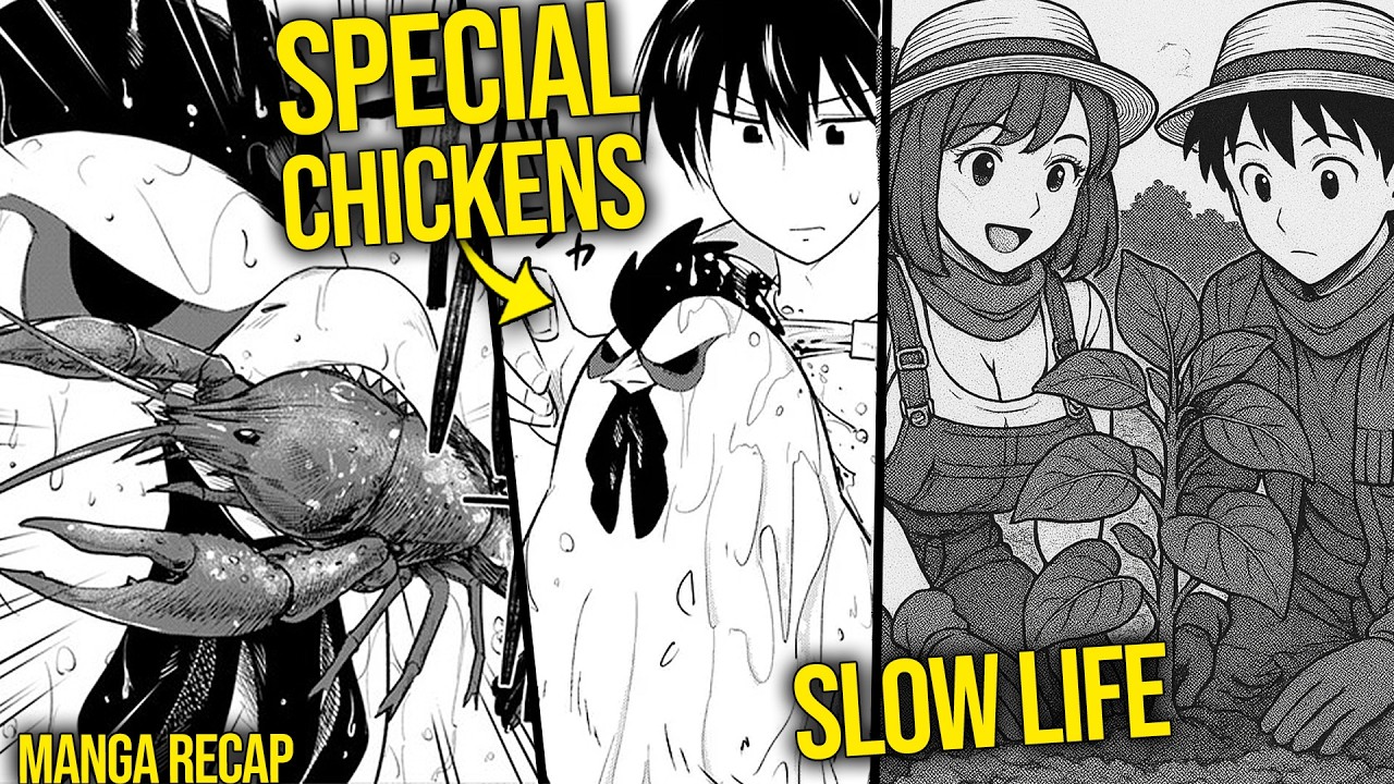 His Wife Left Him & He Buys A Mountain With 3 Special Chickens To Live A Slow Life | Manga Recaps