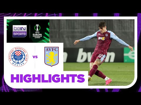 Zrinjski Mostar v Aston Villa | UEFA Europa Conference League 23/24 Match Highlights