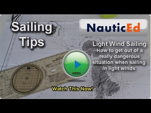 Dangerous Sailing Situation - How to save your boat in Light Winds - must watch