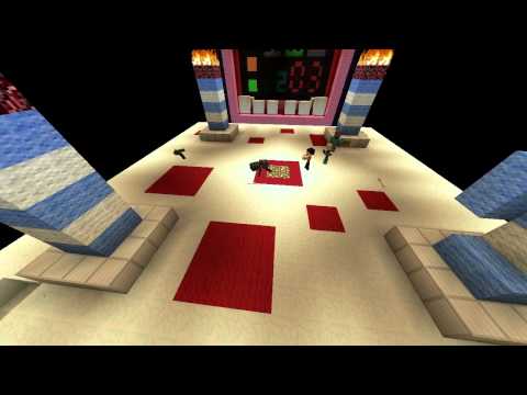 Narwhals in Cake Defense (Minecraft Custom Map)