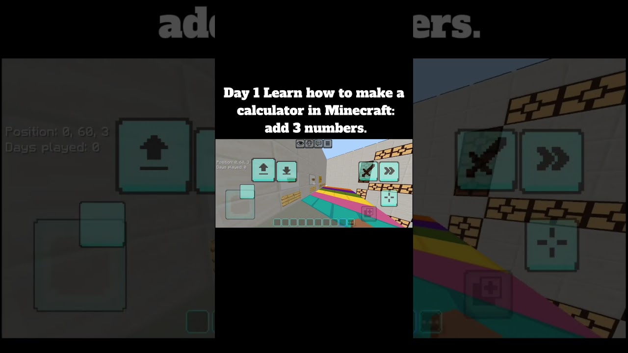 CALCULATOR FOR ADDING 3 NUMBERS 5-BIT - Minecraft Bedrock Maps - CurseForge