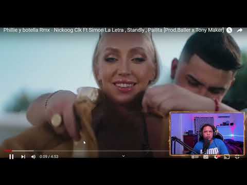 DOMINICANO REACCION a Phillie y botella Rmx - Nickoog Clk Ft Simon La Letra , Standly , Pailita,