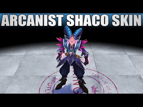 Arcanist Shaco Skin 2020 (Quick Spotlight)