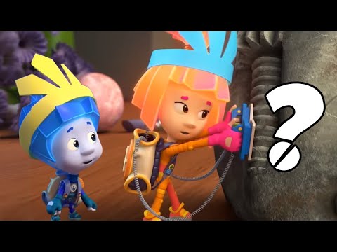 Befindet sich etwas im Inneren dieses alten Steins? | Die Fixies