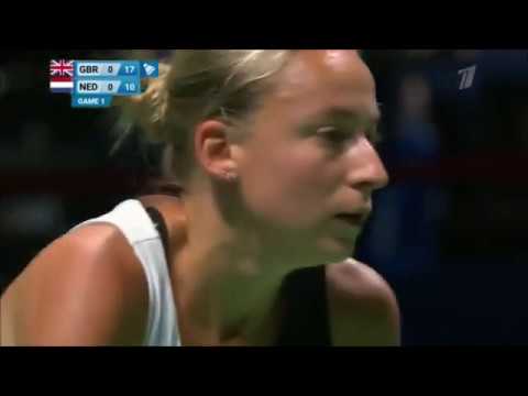 Minsk 2019 - Badminton F: Piek/Seinen [NED] vs Birch/Smith [GBR]