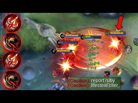 Build Ruby R7 Memang Terlalu Kuat!! Musuh Dibuat Gak Berdaya